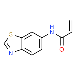 2-Propenamide,N-6-benzothiazolyl-(9CI)结构式