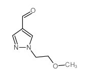 1-(2-甲氧基乙基)-1H-吡唑-4-甲醛图片