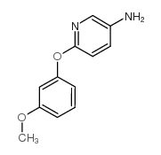 6-(3-methoxyphenoxy)pyridin-3-amine Structure