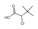 (S)-2-chloro-3,3-dimethylbutanoic acid Structure