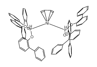 C4H6Ni(P(OC6H4-C6H5-o)3)2结构式