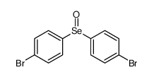 1-bromo-4-(4-bromophenyl)seleninylbenzene结构式