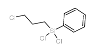 dichloro-(3-chloropropyl)-phenylsilane结构式