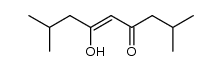 2,8-dimethyl-nonane-4,6-dione enol tautomer Structure