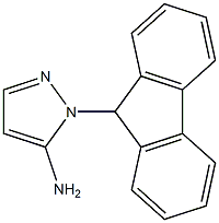 2-(9H-Fluoren-9-yl)-2H-pyrazol-3-ylamine Structure