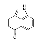 1,3,4,5-Tetrahydrobenzo[cd]indole-5-one结构式