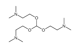 2,2',2''-[methylidynetris(oxy)]tris[ethyl(dimethyl)amine]结构式