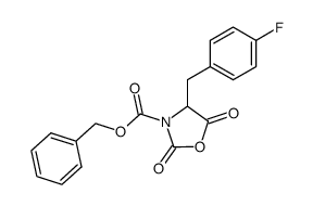 benzyl 4-(4-fluorobenzyl)-2,5-dioxooxazolidine-3-carboxylate Structure