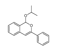 3-phenyl-1-propan-2-yloxy-1H-isochromene结构式