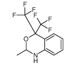 2-methyl-4,4-bis(trifluoromethyl)-1,2-dihydro-3,1-benzoxazine结构式