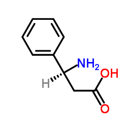 (S)-3-Amino-3-phenylpropanoic acid Structure