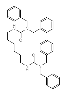 Urea,N,N''-1,6-hexanediylbis[N',N'-bis(phenylmethyl)- (9CI) Structure