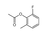 2-Acetoxy-3-fluorotoluene structure