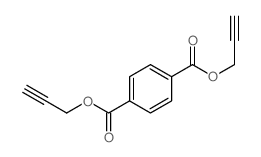 1,4-Benzenedicarboxylicacid, 1,4-di-2-propyn-1-yl ester Structure