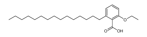 2-ethoxy-6-pentadecylbenzoic acid Structure