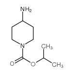 ISOPROPYL 4-AMINOPIPERIDINE-1-CARBOXYLATE Structure