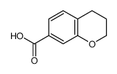 Chroman-7-carboxylic acid structure