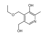 4-(ethoxymethyl)-5-(hydroxymethyl)-2-methylpyridin-3-ol Structure