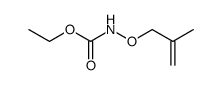 (2-methyl-allyloxy)-carbamic acid ethyl ester结构式