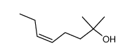 (Z)-2-methyloct-5-en-2-ol Structure