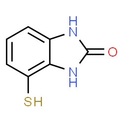 2H-Benzimidazol-2-one,1,3-dihydro-4-mercapto-(9CI)结构式