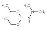 2-diethoxyphosphanyl-1,1-dimethyl-hydrazine Structure