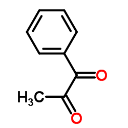 1-苯基-1,2-丙二酮结构式