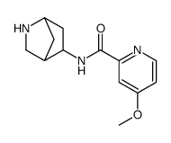 2-Pyridinecarboxamide,N-2-azabicyclo[2.2.1]hept-5-yl-4-methoxy-(9CI) Structure