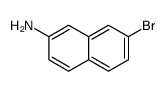 2-Naphthalenamine,7-bromo-(9CI) structure
