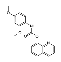 quinolin-8-yl (2,4-dimethoxyphenyl)carbamate结构式