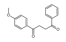 1-(4-甲氧基-苯基)-4-苯基-1,4-丁二酮结构式