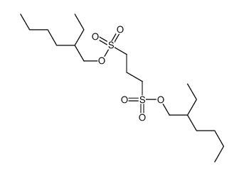 bis(2-ethylhexyl) propane-1,3-disulfonate结构式