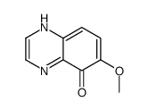 5-Quinoxalinol,6-methoxy- Structure