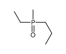 1-[ethyl(methyl)phosphoryl]propane Structure