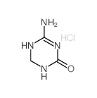 1,3,5-Triazin-2(1H)-one,4-amino-3,6-dihydro-, hydrochloride (1:1)结构式
