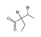 2,3-dibromo-3-nitropentane Structure