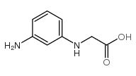 2-(3-aminophenylamino)acetic acid结构式