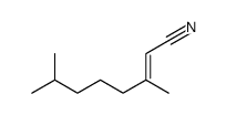 3,7-dimethyloct-2-enenitrile Structure