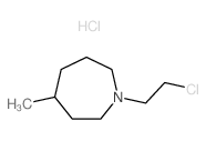 1-(2-chloroethyl)-4-methyl-azepane Structure