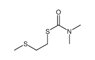 S-(2-methylsulfanylethyl) N,N-dimethylcarbamothioate Structure