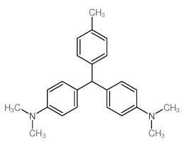 Benzenamine,4,4'-[(4-methylphenyl)methylene]bis[N,N-dimethyl- structure