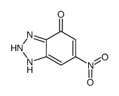 6-nitro-1,2-dihydrobenzotriazol-4-one结构式