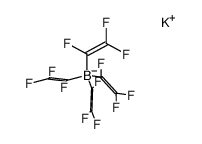 potassium tetrakis(1,2,2-trifluorovinyl)borate Structure