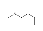 N,N,2-trimethylbutan-1-amine Structure