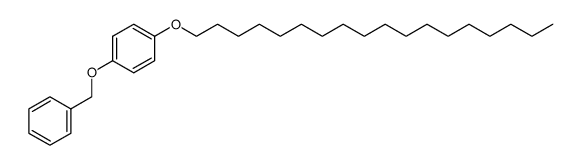 4-n-Octadecyloxy-1-benzyloxybenzol结构式