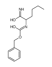 benzyl N-(1-amino-1-oxohexan-2-yl)carbamate结构式