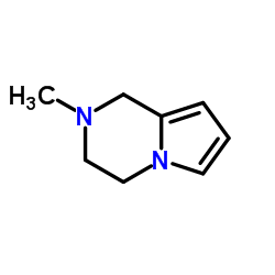 Pyrrolo[1,2-a]pyrazine, 1,2,3,4-tetrahydro-2-methyl- (9CI) Structure