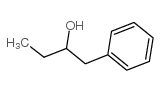 Benzeneethanol, a-ethyl- Structure