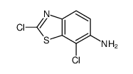 6-Benzothiazolamine,2,7-dichloro-(9CI)结构式