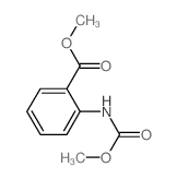 methyl 2-(methoxycarbonylamino)benzoate Structure